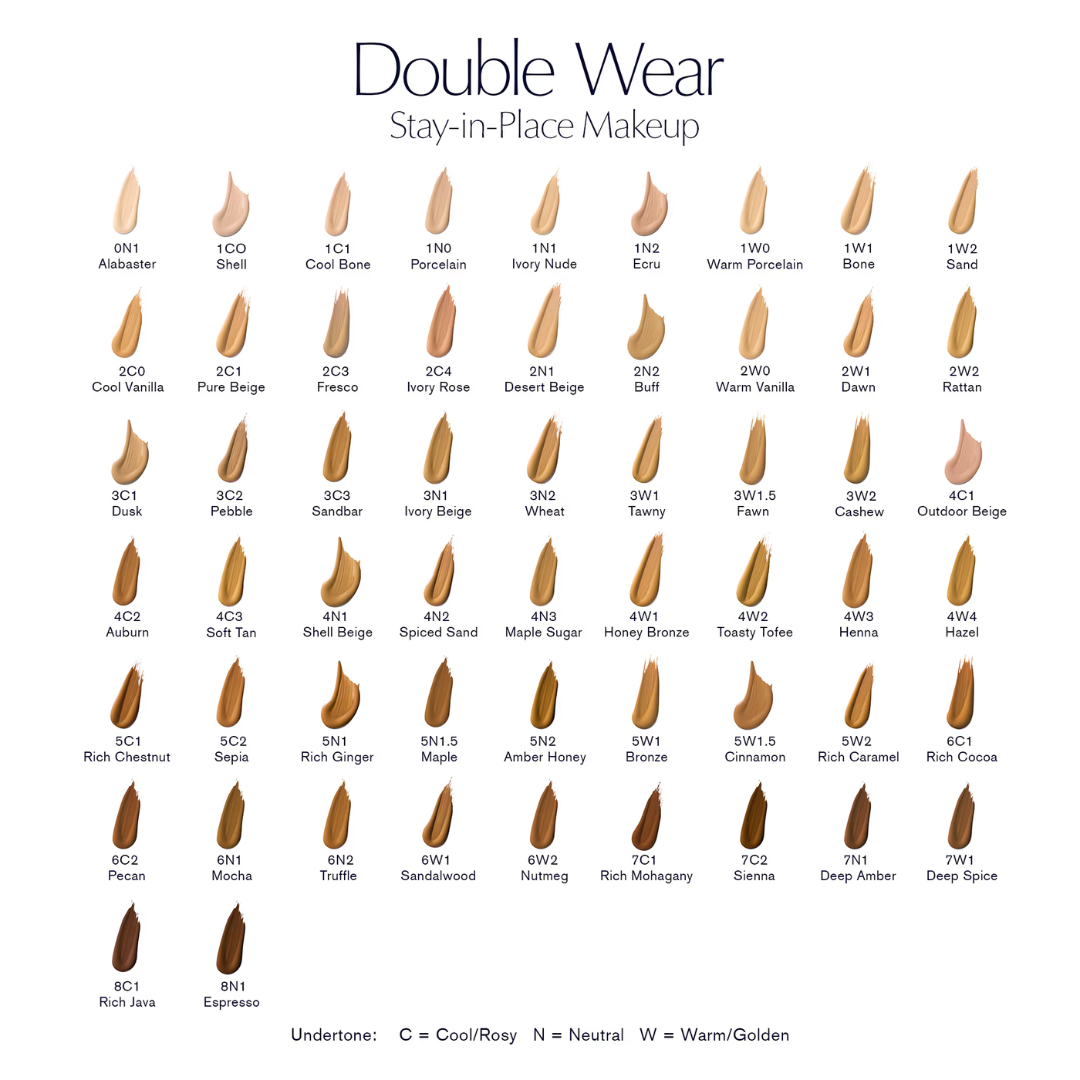 Estee Lauder Double Wear – Stay-in-Place Foundation SPF 10 1N1