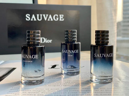 Dior Sauvage Perfumes Set 3 × 30 ml